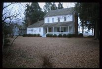 Bonner House - Bath, NC. Rear view. Color photo. 